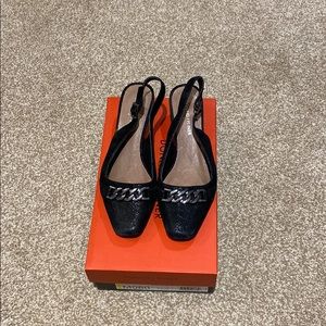 Donald Pliner sling backs